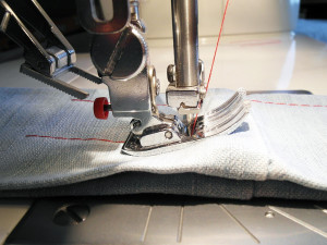 Bulky sewing seams