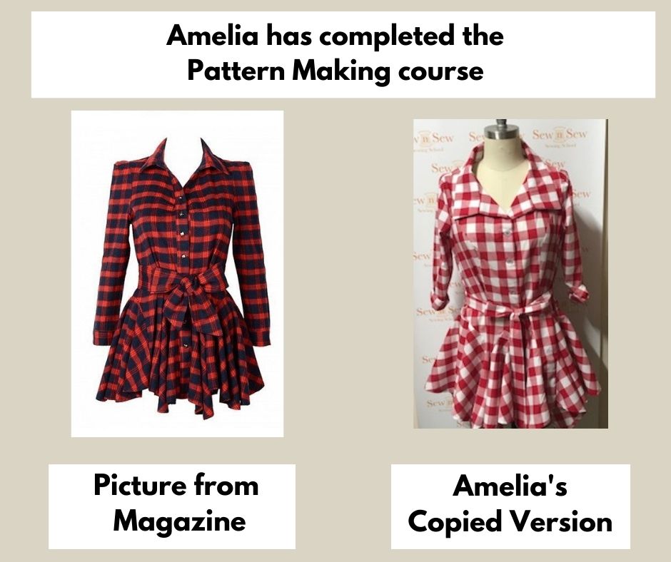 Amelia pattern making