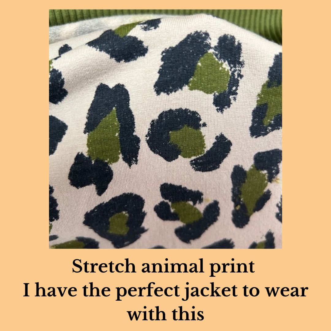 Animal print fabric